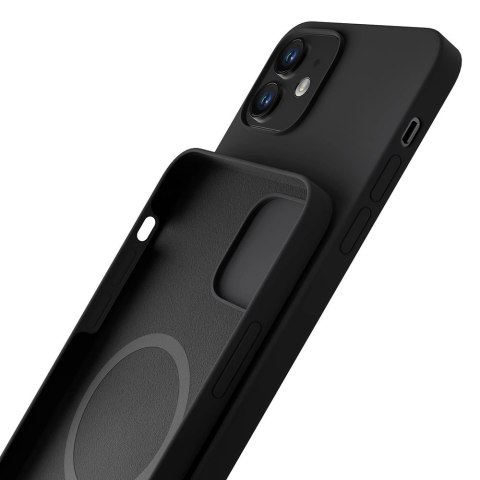 Etui 3mk Silicone Case na iPhone 12 mini - czarne