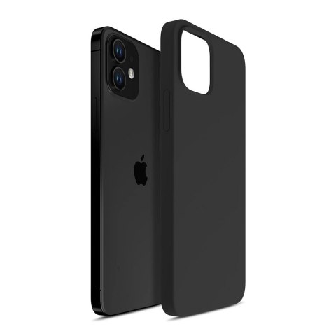 Etui 3mk Silicone Case na iPhone 12 mini - czarne