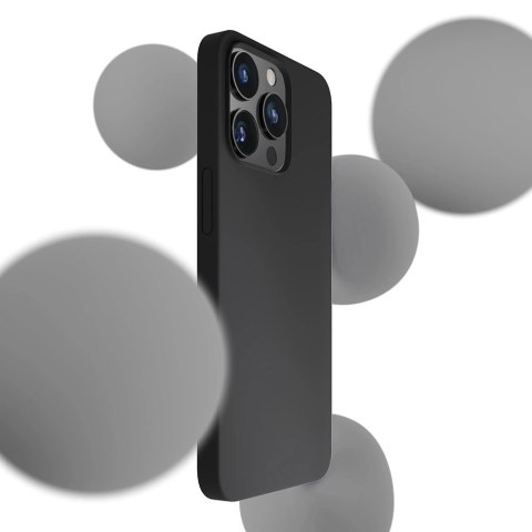 Etui 3mk Silicone Case na iPhone 14 Pro - czarne