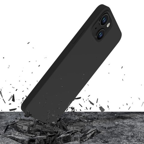 Etui 3mk Silicone Case na iPhone 14 - czarne