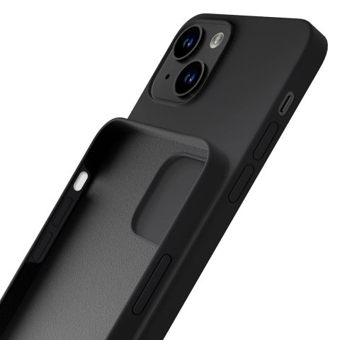 Etui 3mk Silicone Case na iPhone 14 - czarne
