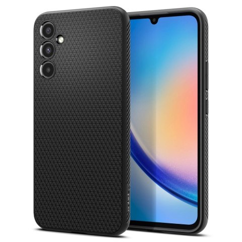 Etui Spigen Liquid Air na Samsung Galaxy A34 5G - czarny mat Etui Spigen Liquid Air na Samsung Galaxy A34 5G - czarny mat