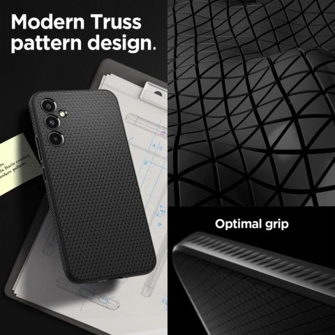 Etui Spigen Liquid Air na Samsung Galaxy A34 5G - czarny mat Etui Spigen Liquid Air na Samsung Galaxy A34 5G - czarny mat