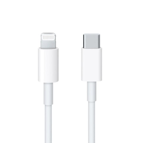Kabel Apple MM0A3ZM/A Lightning - USB-C 480Mb/s 1m - biały Kabel Apple MM0A3ZM/A Lightning - USB-C 480Mb/s 1m - biały
