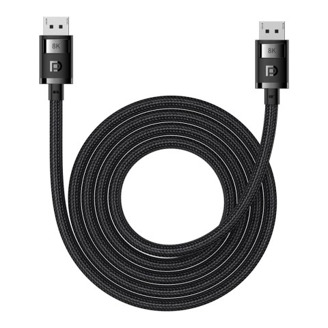 Kabel DisplayPort 8K 60Hz 1,5m Baseus High Definition Series - czarny Kabel DisplayPort 8K 60Hz 1,5m Baseus High Definition Series - czarny