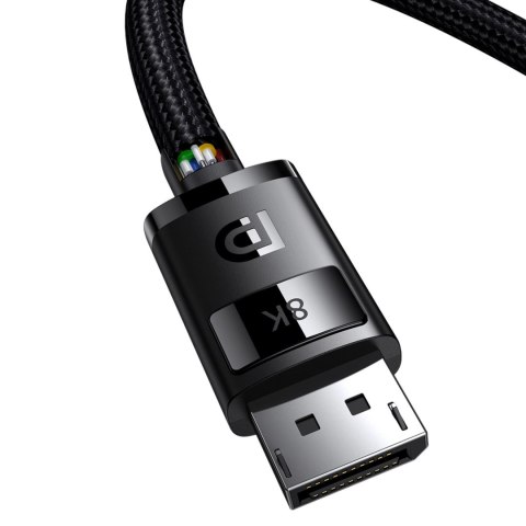 Kabel DisplayPort 8K 60Hz 2m Baseus High Definition Series - czarny Kabel DisplayPort 8K 60Hz 2m Baseus High Definition Series - czarny