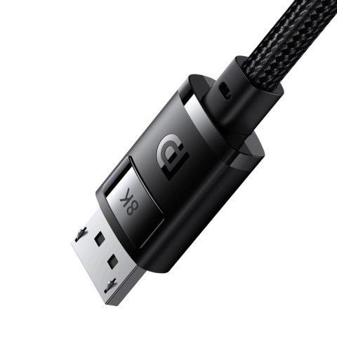 Kabel DisplayPort 8K 60Hz 2m Baseus High Definition Series - czarny Kabel DisplayPort 8K 60Hz 2m Baseus High Definition Series - czarny