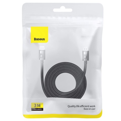 Kabel DisplayPort 8K 60Hz 2m Baseus High Definition Series - czarny Kabel DisplayPort 8K 60Hz 2m Baseus High Definition Series - czarny