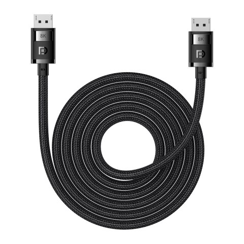 Kabel DisplayPort 8K 60Hz 5m Baseus High Definition Series - czarny Kabel DisplayPort 8K 60Hz 5m Baseus High Definition Series - czarny