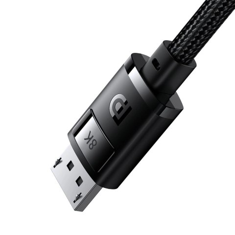 Kabel DisplayPort 8K 60Hz 5m Baseus High Definition Series - czarny Kabel DisplayPort 8K 60Hz 5m Baseus High Definition Series - czarny