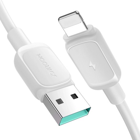Kabel Joyroom Multi-Color Series A14 Lightning / USB-A 2.4A 1.2 m - biały Kabel Joyroom Multi-Color Series A14 Lightning / USB-A 2.4A 1.2 m - biały