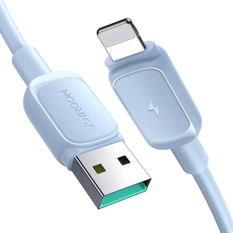 Kabel Joyroom Multi-Color Series A14 Lightning / USB-A 2.4A 1.2 m - niebieski Kabel Joyroom Multi-Color Series A14 Lightning / USB-A 2.4A 1.2 m - niebieski