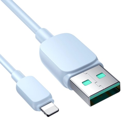 Kabel Joyroom Multi-Color Series A14 Lightning / USB-A 2.4A 1.2 m - niebieski Kabel Joyroom Multi-Color Series A14 Lightning / USB-A 2.4A 1.2 m - niebieski