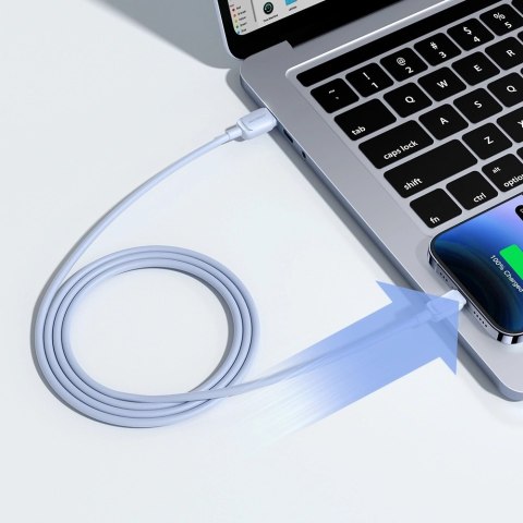 Kabel Joyroom Multi-Color Series A14 Lightning / USB-A 2.4A 1.2 m - niebieski Kabel Joyroom Multi-Color Series A14 Lightning / USB-A 2.4A 1.2 m - niebieski