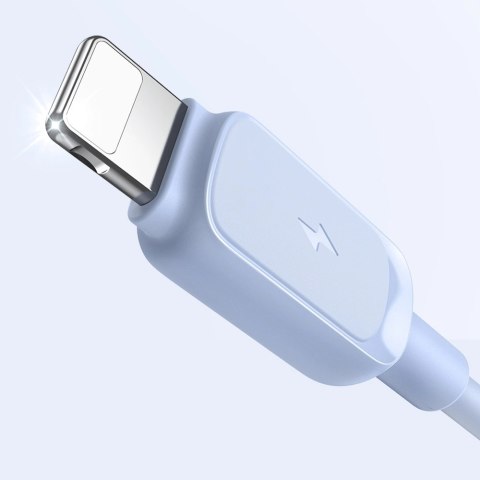 Kabel Joyroom Multi-Color Series A14 Lightning / USB-A 2.4A 1.2 m - niebieski Kabel Joyroom Multi-Color Series A14 Lightning / USB-A 2.4A 1.2 m - niebieski