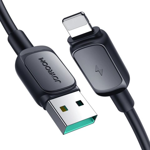 Kabel Joyroom Multi-Color Series A14 Lightning / USB-A 2.4A 2 m - czarny Kabel Joyroom Multi-Color Series A14 Lightning / USB-A 2.4A 2 m - czarny