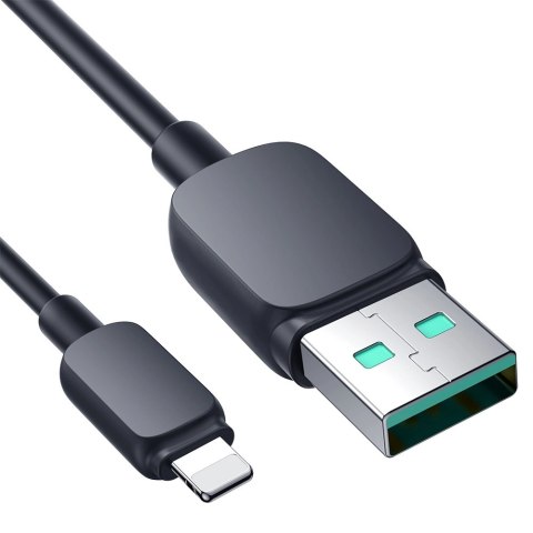 Kabel Joyroom Multi-Color Series A14 Lightning / USB-A 2.4A 2 m - czarny Kabel Joyroom Multi-Color Series A14 Lightning / USB-A 2.4A 2 m - czarny
