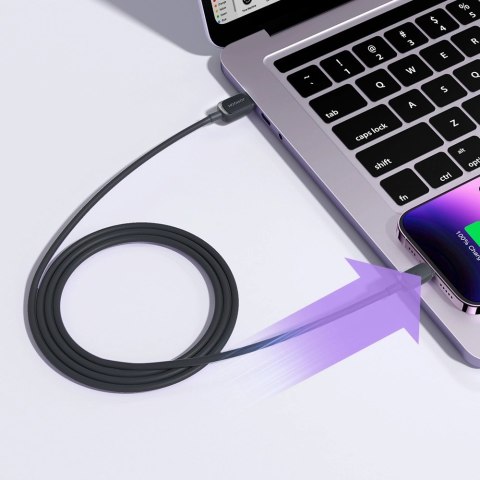 Kabel Joyroom Multi-Color Series A14 Lightning / USB-A 2.4A 2 m - czarny Kabel Joyroom Multi-Color Series A14 Lightning / USB-A 2.4A 2 m - czarny