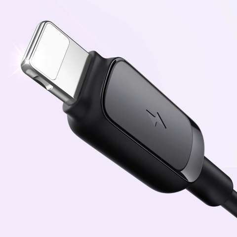 Kabel Joyroom Multi-Color Series A14 Lightning / USB-A 2.4A 2 m - czarny Kabel Joyroom Multi-Color Series A14 Lightning / USB-A 2.4A 2 m - czarny
