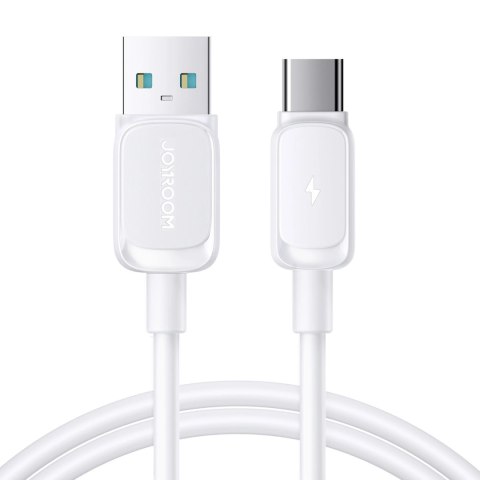 Kabel Joyroom Multi-Color Series A14 USB-A / USB-C 3A 1.2 m - biały Kabel Joyroom Multi-Color Series A14 USB-A / USB-C 3A 1.2 m - biały