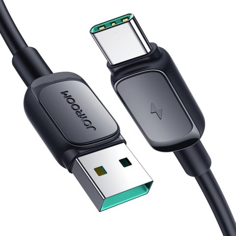 Kabel Joyroom Multi-Color Series A14 USB-A / USB-C 3A 1.2 m - czarny Kabel Joyroom Multi-Color Series A14 USB-A / USB-C 3A 1.2 m - czarny