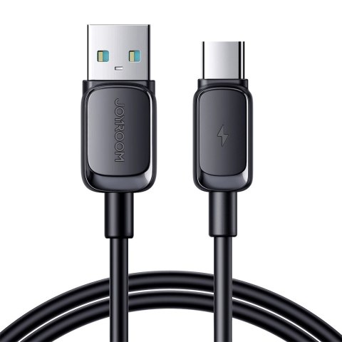 Kabel Joyroom Multi-Color Series A14 USB-A / USB-C 3A 1.2 m - czarny Kabel Joyroom Multi-Color Series A14 USB-A / USB-C 3A 1.2 m - czarny