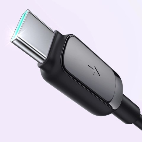Kabel Joyroom Multi-Color Series A14 USB-A / USB-C 3A 1.2 m - czarny Kabel Joyroom Multi-Color Series A14 USB-A / USB-C 3A 1.2 m - czarny