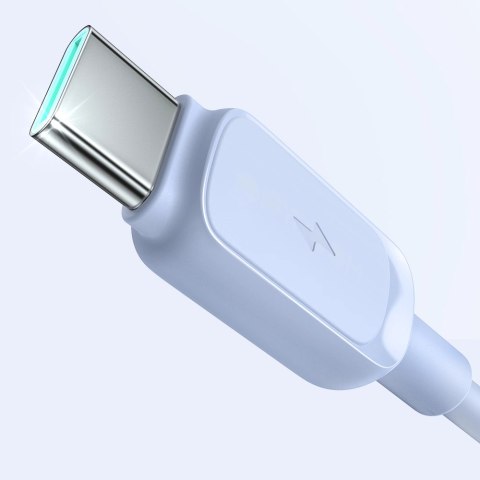 Kabel Joyroom Multi-Color Series A14 USB-A / USB-C 3A 1.2 m - niebieski Kabel Joyroom Multi-Color Series A14 USB-A / USB-C 3A 1.2 m - niebieski