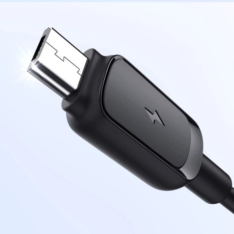 Kabel Joyroom Multi-Color Series A14 USB-A / micro USB 2.4A 2 m - czarny Kabel Joyroom Multi-Color Series A14 USB-A / micro USB 2.4A 2 m - czarny