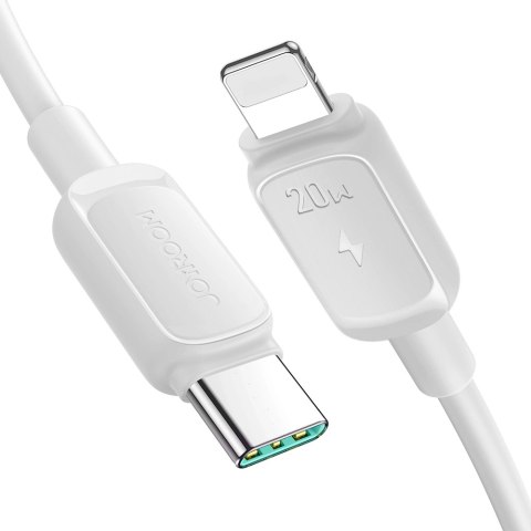 Kabel Joyroom Multi-Color Series A14 USB-C / Lightning 20W 1.2 m - biały Kabel Joyroom Multi-Color Series A14 USB-C / Lightning 20W 1.2 m - biały