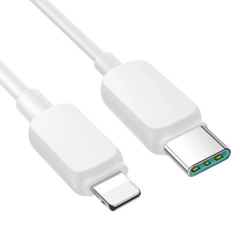 Kabel Joyroom Multi-Color Series A14 USB-C / Lightning 20W 1.2 m - biały Kabel Joyroom Multi-Color Series A14 USB-C / Lightning 20W 1.2 m - biały