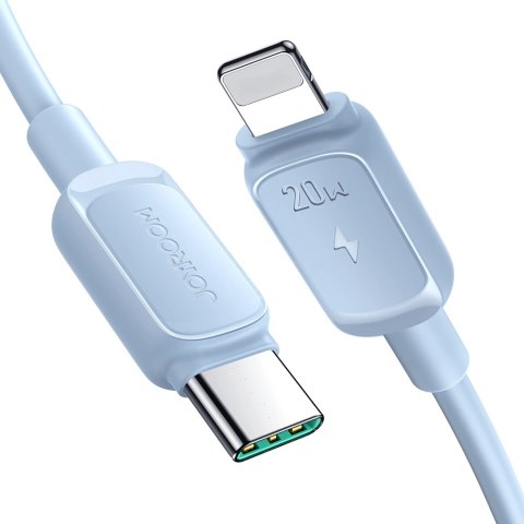 Kabel Joyroom Multi-Color Series A14 USB-C / Lightning 20W 1.2 m - niebieski Kabel Joyroom Multi-Color Series A14 USB-C / Lightning 20W 1.2 m - niebieski