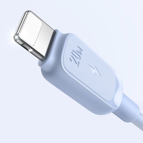 Kabel Joyroom Multi-Color Series A14 USB-C / Lightning 20W 1.2 m - niebieski Kabel Joyroom Multi-Color Series A14 USB-C / Lightning 20W 1.2 m - niebieski