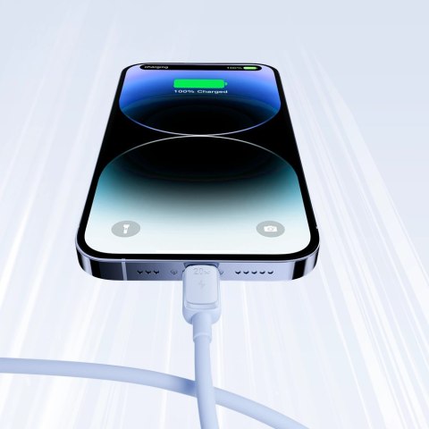 Kabel Joyroom Multi-Color Series A14 USB-C / Lightning 20W 1.2 m - niebieski Kabel Joyroom Multi-Color Series A14 USB-C / Lightning 20W 1.2 m - niebieski