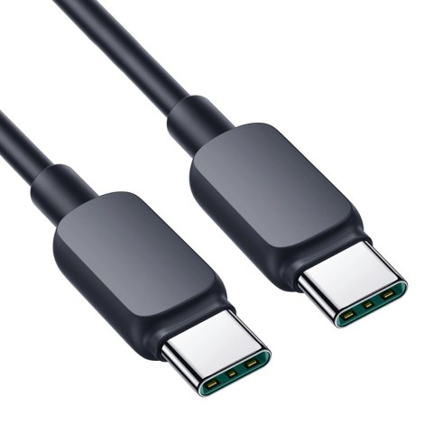 Kabel Joyroom Multi-Color Series A14 USB-C / USB-C 60W 1.2 m - czarny Kabel Joyroom Multi-Color Series A14 USB-C / USB-C 60W 1.2 m - czarny