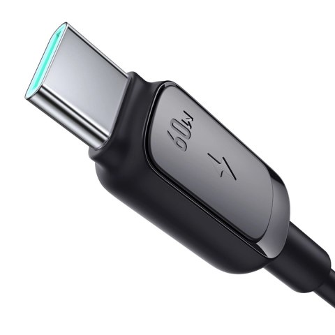 Kabel Joyroom Multi-Color Series A14 USB-C / USB-C 60W 1.2 m - czarny Kabel Joyroom Multi-Color Series A14 USB-C / USB-C 60W 1.2 m - czarny