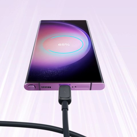 Kabel Joyroom Multi-Color Series A14 USB-C / USB-C 60W 1.2 m - czarny Kabel Joyroom Multi-Color Series A14 USB-C / USB-C 60W 1.2 m - czarny