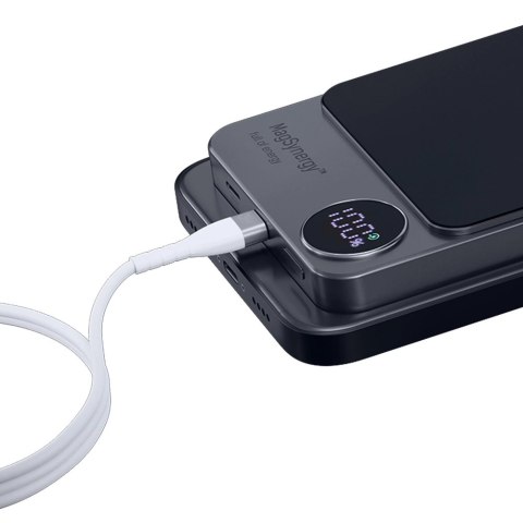 Powerbank 3mk MagSynergy 10000 mAh indukcyjny z MagSafe - czarny Powerbank 3mk MagSynergy 10000 mAh indukcyjny z MagSafe - czarny