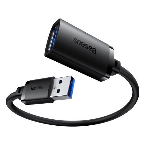 Przedłużacz kabel USB 3.0 1.5m Baseus AirJoy Series - czarny Przedłużacz kabel USB 3.0 1.5m Baseus AirJoy Series - czarny