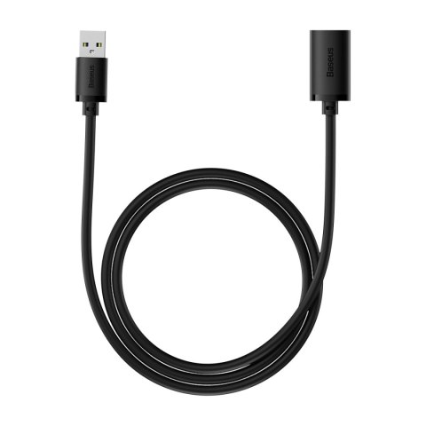 Przedłużacz kabel USB 3.0 1m Baseus AirJoy Series - czarny Przedłużacz kabel USB 3.0 1m Baseus AirJoy Series - czarny