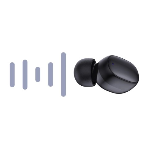 Słuchawki Bluetooth 3mk FlowBuds bezprzewodowe douszne - czarne