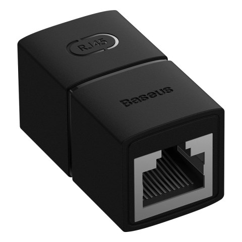 Złączka sieciowa łącznik kabli Ethernet RJ-45 Baseus AirJoy Series 1 szt. - czarna Złączka sieciowa łącznik kabli Ethernet RJ-45 Baseus AirJoy Series 1 szt. - czarna