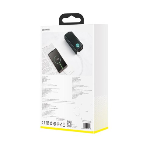 Baseus power bank Amblight 65W 30000mAh czarny Baseus power bank Amblight 65W 30000mAh czarny