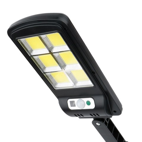 Forever Light Lampa solarna LED SUNARI FLS-01 6*COB PIR 10W 800lm 6000K 2400mAh Li-Ion + pilot Forever Light Lampa solarna LED SUNARI FLS-01 6*COB PIR 10W 800lm 6000K 2400mAh Li-Ion + pilot