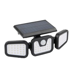 Forever Light Lampa solarna LED SUNARI FLS-03 74*SMD PIR 8W 600lm 6000K 2400mAh Li-Ion
