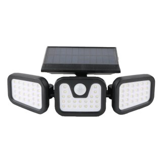 Forever Light Lampa solarna LED SUNARI FLS-03 74*SMD PIR 8W 600lm 6000K 2400mAh Li-Ion
