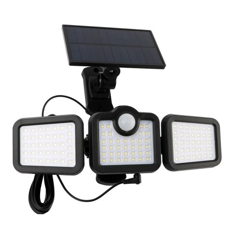 Forever Light Lampa solarna LED SUNARI FLS-04 108*SMD PIR 8W 600lm 6000K 2400mAh Li-Ion Forever Light Lampa solarna LED SUNARI FLS-04 108*SMD PIR 8W 600lm 6000K 2400mAh Li-Ion