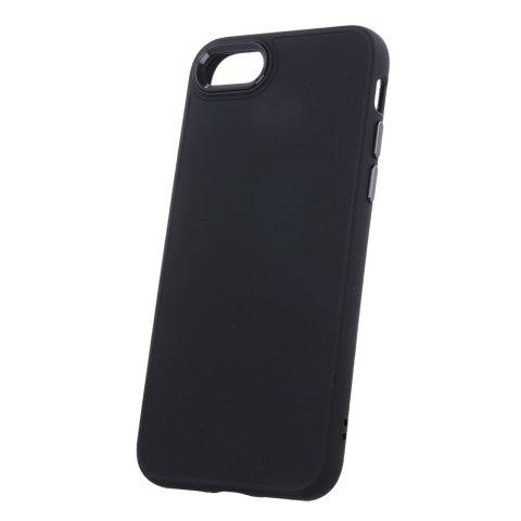 Nakładka Satin do iPhone 7 / 8 / SE 2020 / SE 2022 czarna Nakładka Satin do iPhone 7 / 8 / SE 2020 / SE 2022 czarna