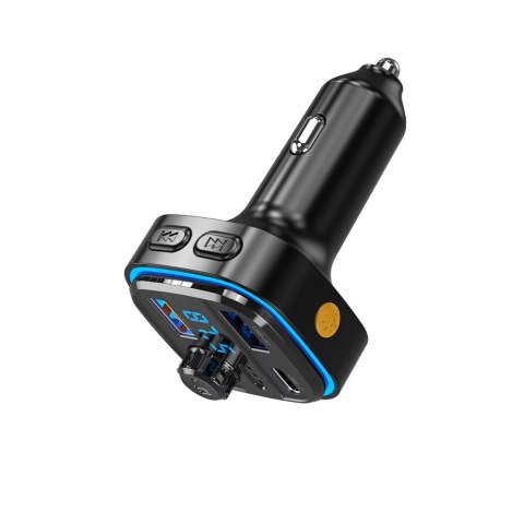XO transmiter FM BCC08 Bluetooth MP3 ładowarka samochodowa 3,1A czarna XO transmiter FM BCC08 Bluetooth MP3 ładowarka samochodowa 3,1A czarna