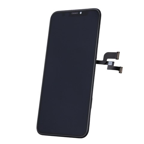 Wyświetlacz z panelem dotykowym iPhone XS Soft Oled ZY czarny Wyświetlacz z panelem dotykowym iPhone XS Soft Oled ZY czarny